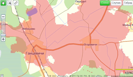 МТС, Ганцевичи